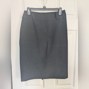 Cato Black Tailored Pencil Skirt
